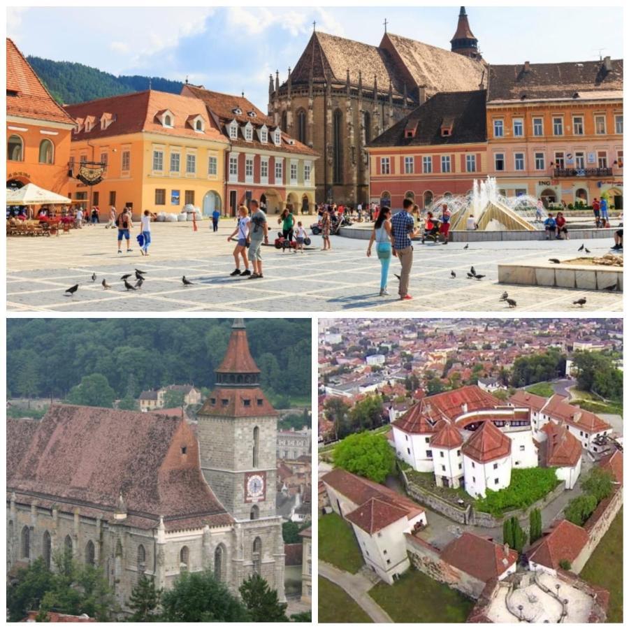 Ama Apartament Cu Terasa 50 Mp & Parcare Brasov Exterior photo